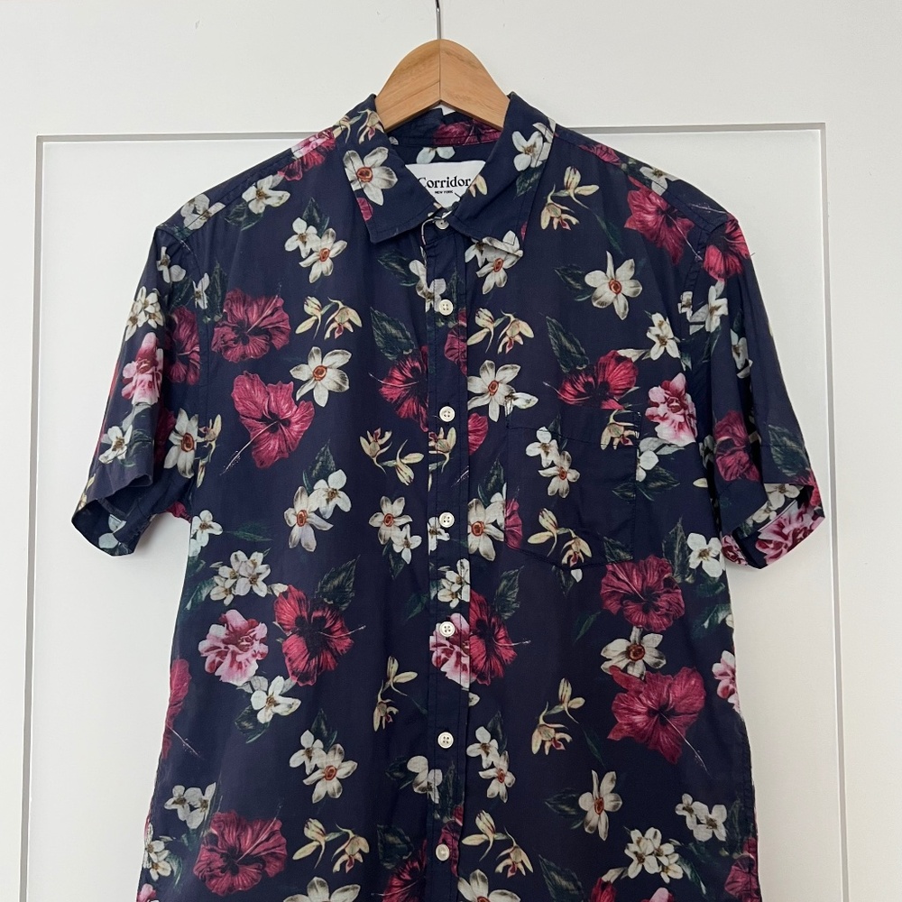 Corridor NYC Floral Short-Sleeve Button-Up